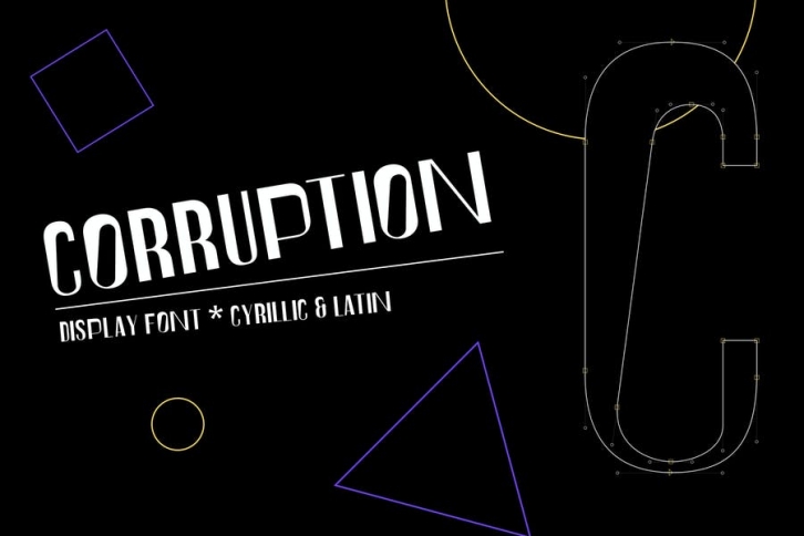 Corruption font Font Download
