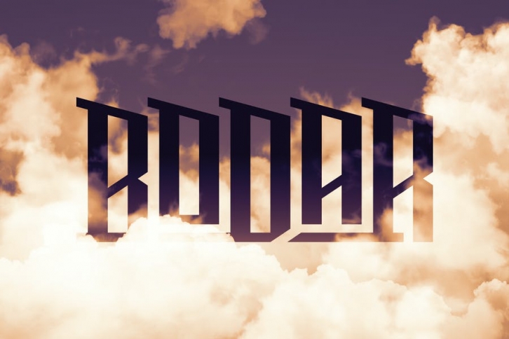 Bodar typeface Font Download