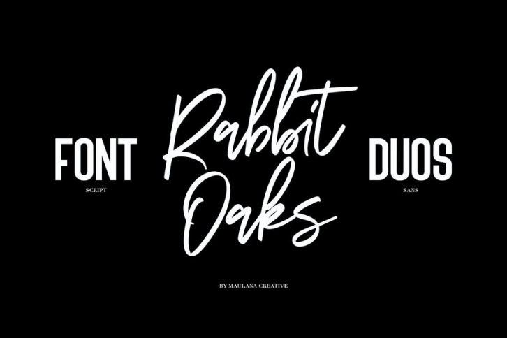 Rabbit Oaks - Font Duos Font Download