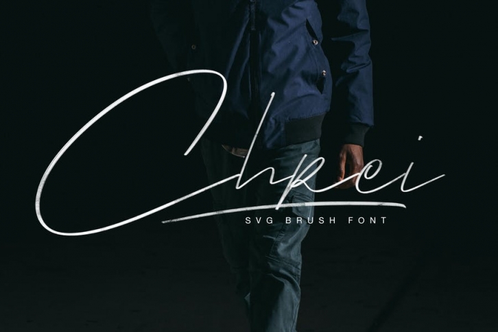 Chrei SVG Brush Font Font Download