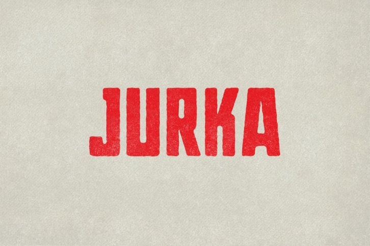 Jurka Typeface Font Download