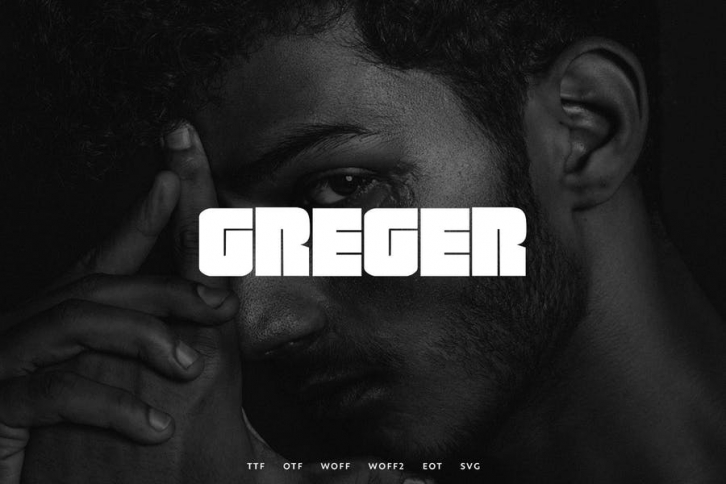 Greger - Display Typeface + WebFonts Font Download