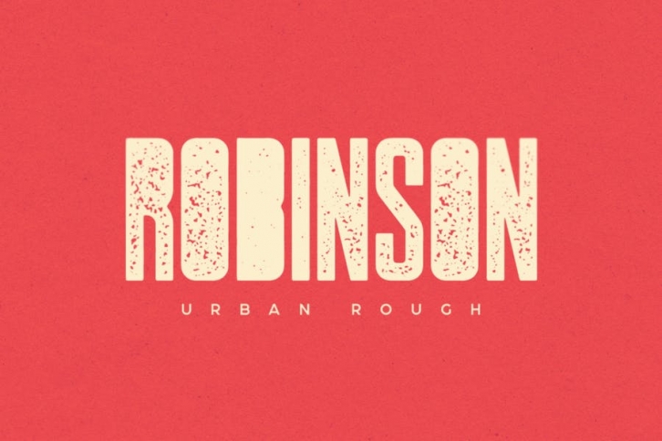 Robinson Urban Rough Font Download