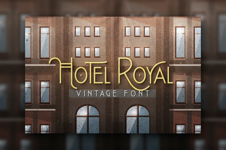 Royal Hotel Font Font Download