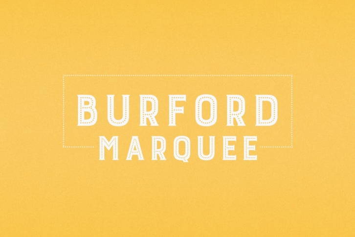 Burford Marquee Font Download