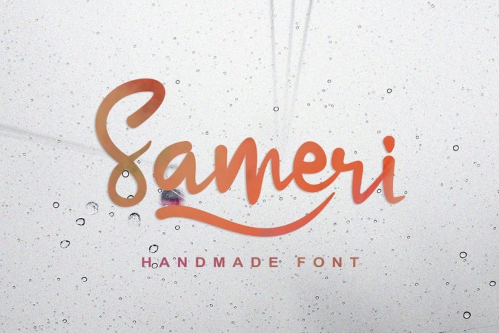 Sameri Brush Font Download