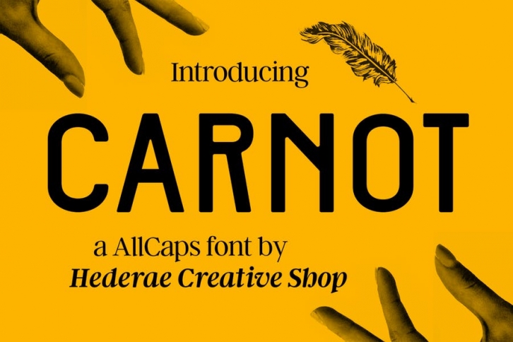 Carnot AllCaps Font Font Download