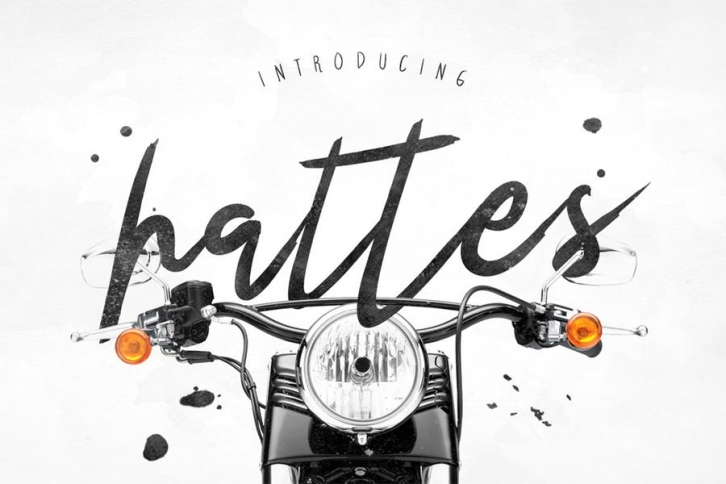 Hattes Typeface Font Download