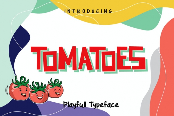 Tomatoes - Playful Typeface RS Font Download