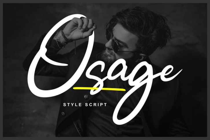 Osage | Style Script Font Font Download