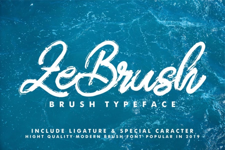 ZeBrush | Brush Script Font Font Download