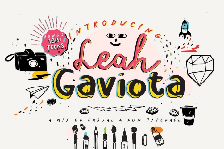 Leah Gaviota Font Download