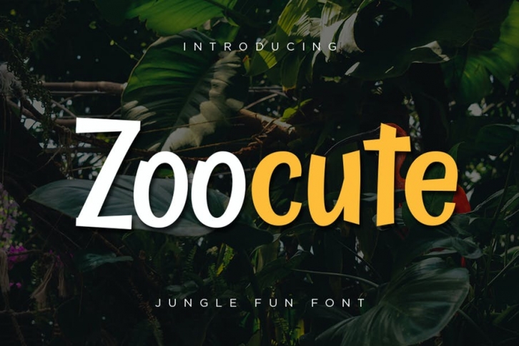 Zoocute Jungle Fun Font Font Download