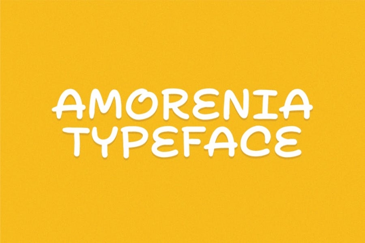 Amorenia Typeface Font Download