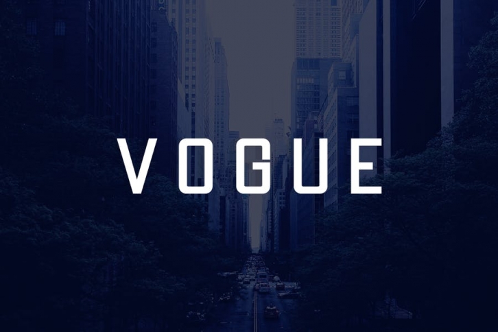 VOGUE - Modern Display / Headline / Logo Typeface Font Download