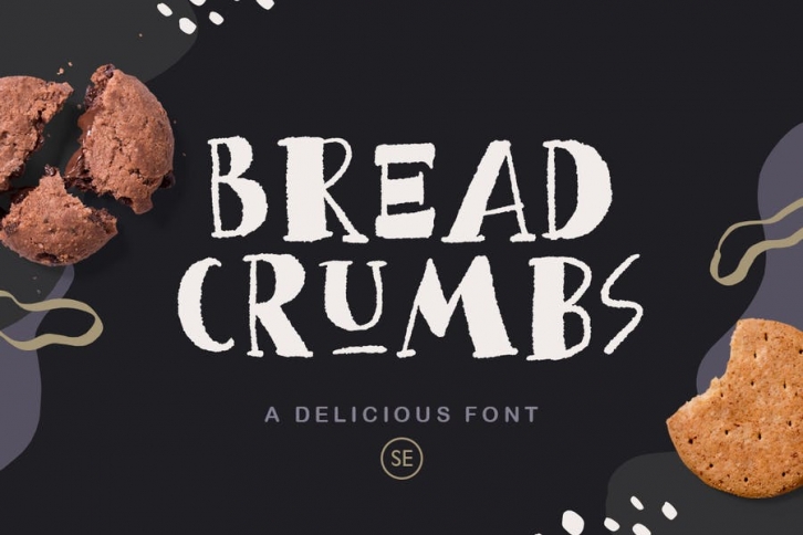 Bread Crumbs - Delicious Font Font Download