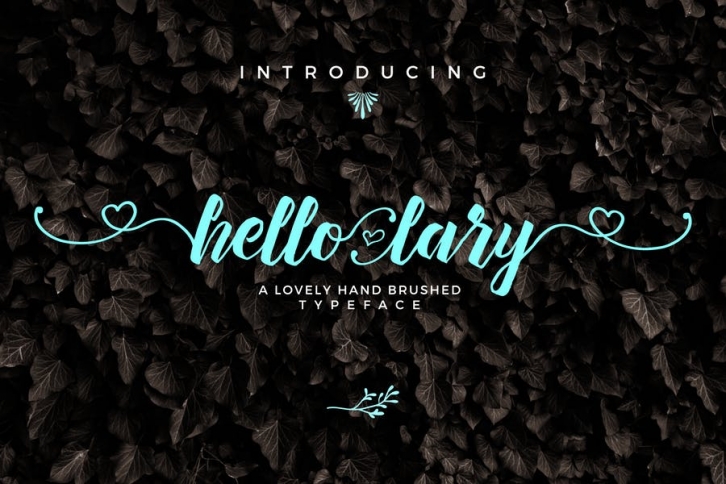Hello Lary Font Font Download