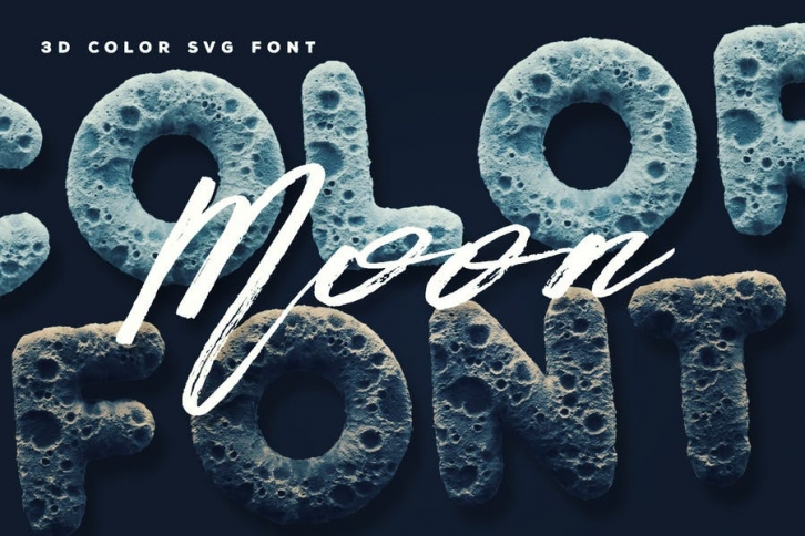 Moon Color Font Font Download
