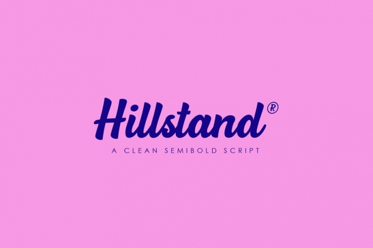 Hillstand Font Download