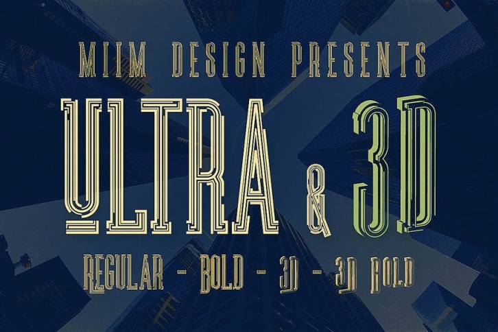 Ultra - Modern Font Font Download