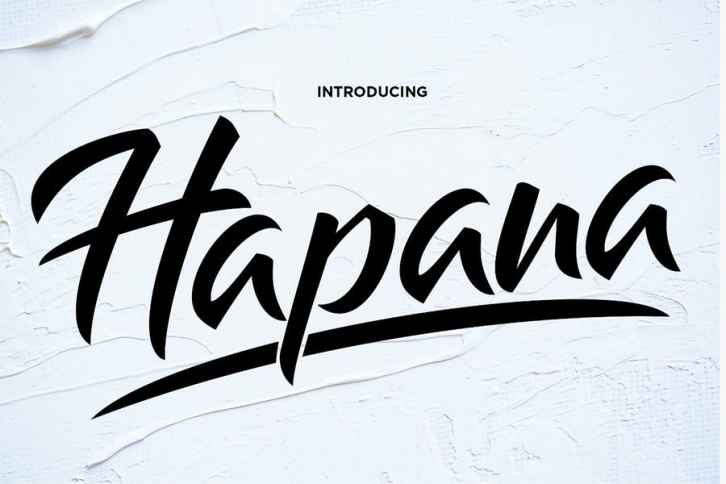 Hapana - Authentic Display Font Font Download