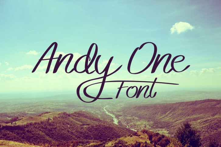 Andy One Font Font Download