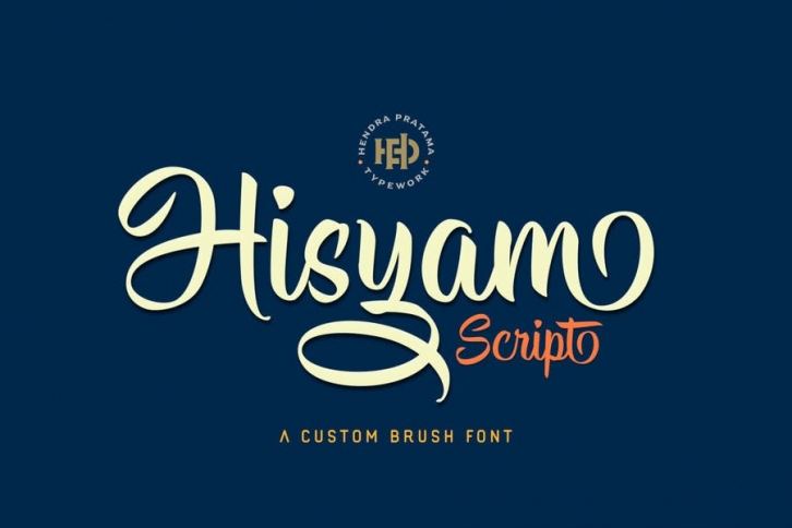 Hisyam Script Font Download