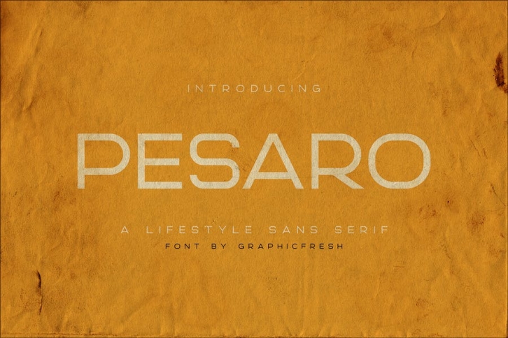 Pesaro | A Lifestyle Sans Serif Font Download