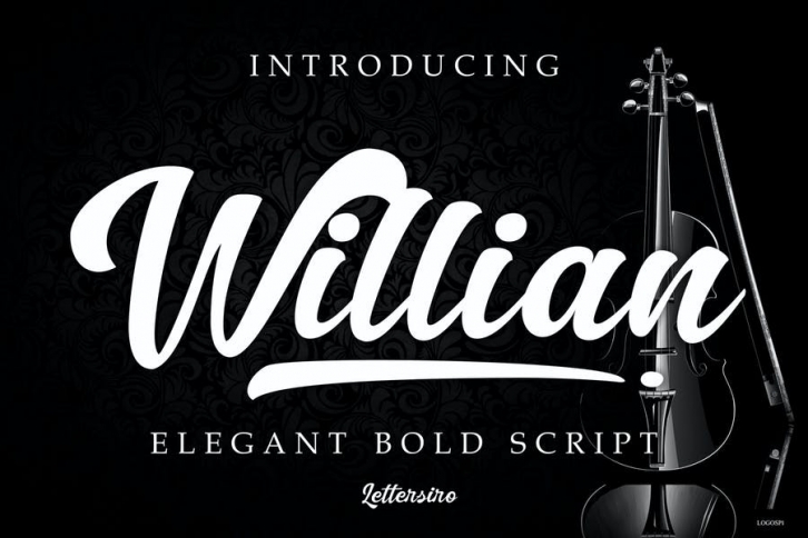 Willian Elegant Bold Script Font Download