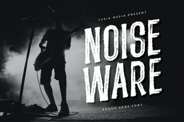 Noiseware - Handbrushed Font Font Download
