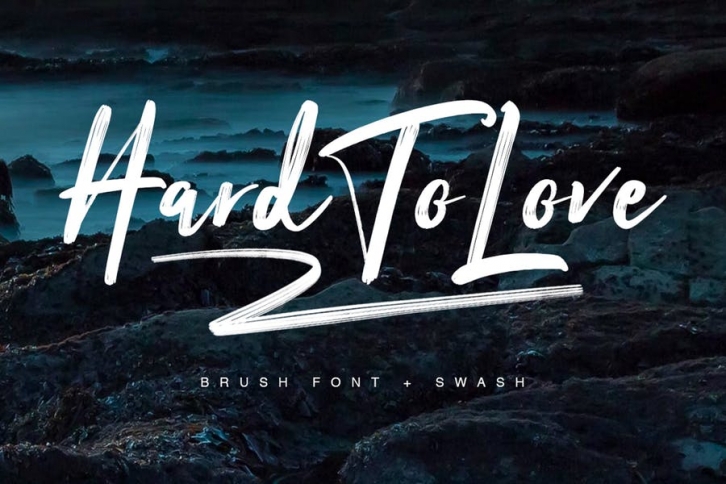 Hard To Love Typeface Font Download