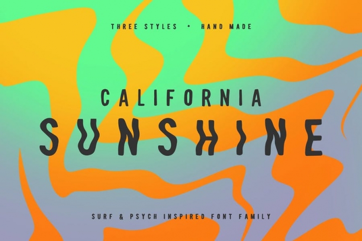California Sunshine Font Download