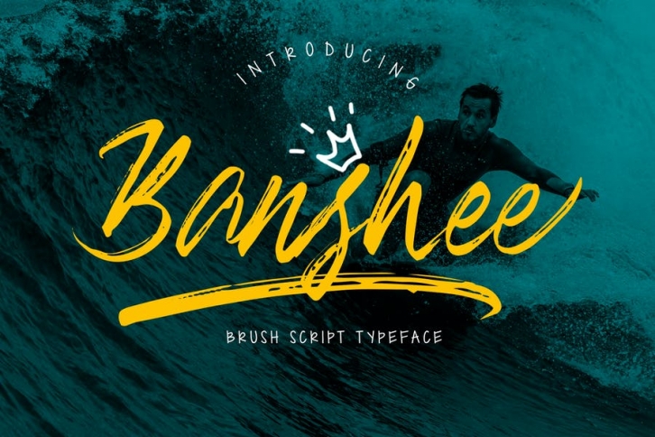 Banshee Brush Script Font Download