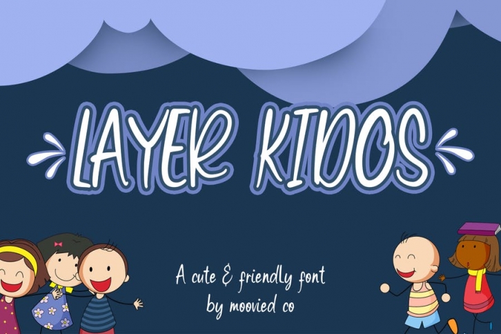 Layer Kidos Kids Font Font Download