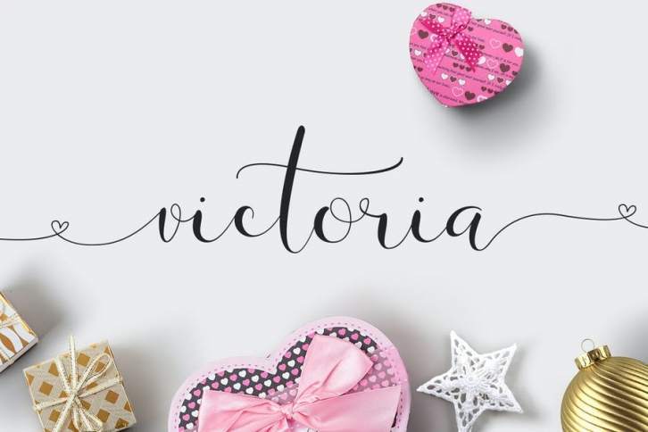 Victoria Font Script Font Download