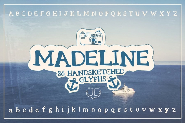 Madeline Handsketched Font Font Download