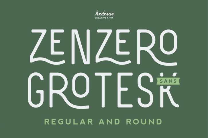 Zenzero Sans Font Download