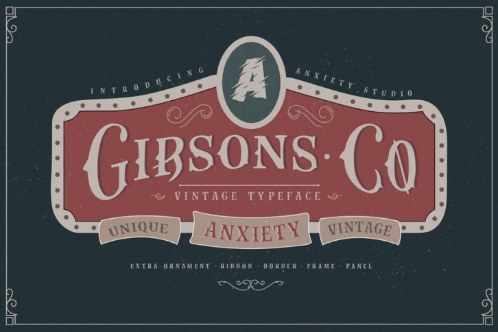 Gibsons Co Family Font Download