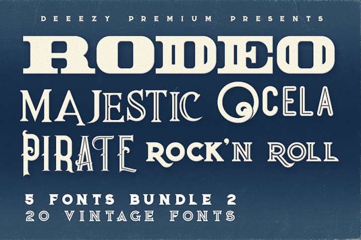 5 Fonts Bundle 2 Font Download