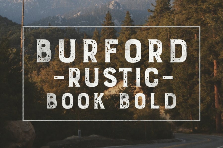 Burford Rustic Book Bold Font Download