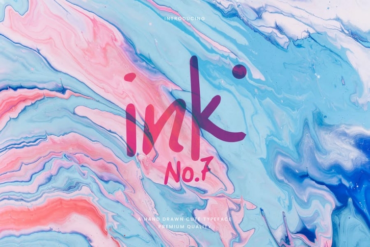 Ink - Handwriting Font Font Download