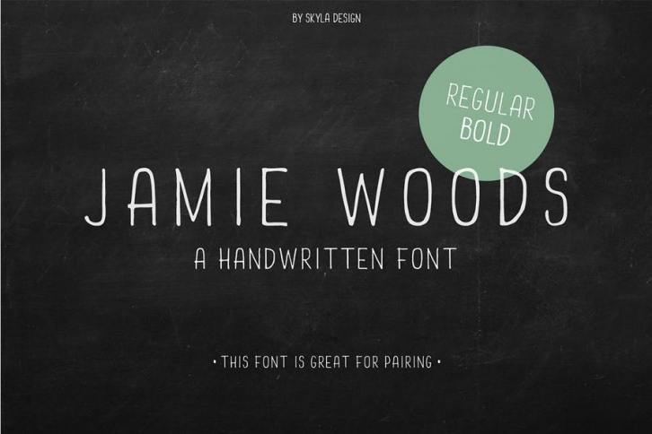 Skinny condensed font Jamie Woods Font Download