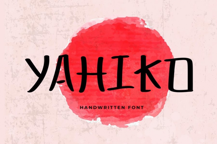 Yahiko Playful Handwritten Font Font Download