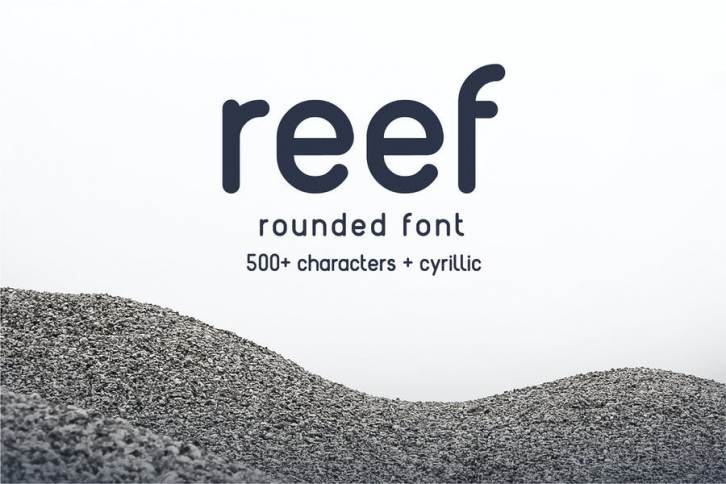 Reef - Round Font Font Download