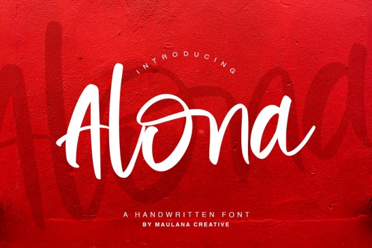 Alona - Handwritten Font Font Download
