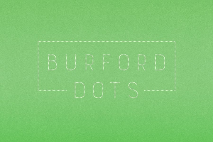 Burford Dots Font Download
