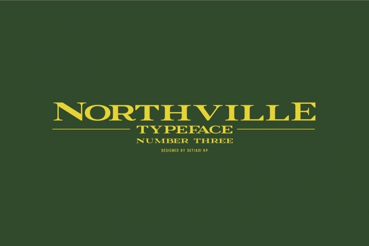 Northville 03 Font Download