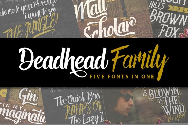Deadhead Family Font Download