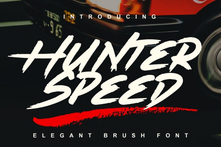Hunter Speed Font Download