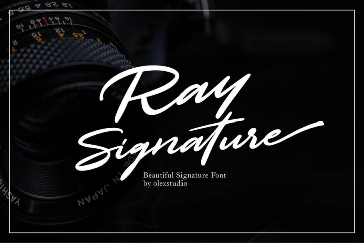 RAY SIGNATURE Font Download